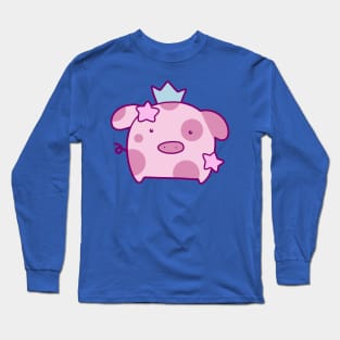 Princess Star Pig Long Sleeve T-Shirt